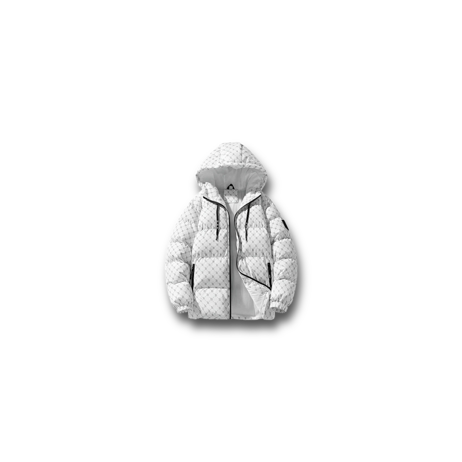 Born Stunner Monogram Puffer Jacket
