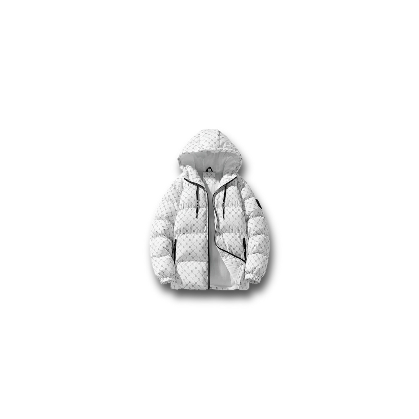 Born Stunner Monogram Puffer Jacket